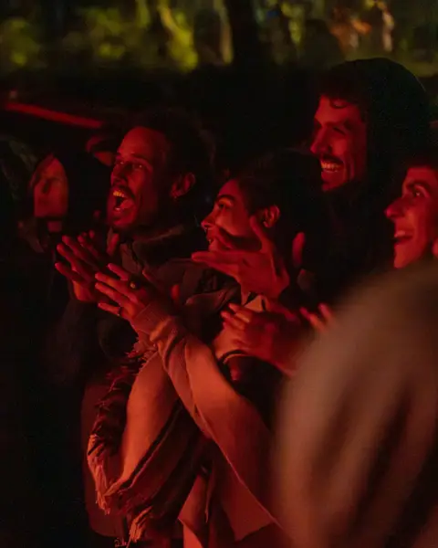 Que  concerto poderoso tivemos no Encanto com o Destino do Clã — Nanan, Gustavito e Luizga.
