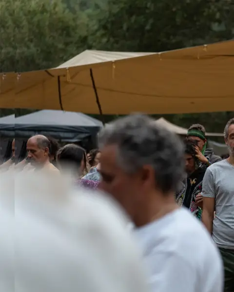 Estes momentos guiados por nosso Maninho @amore__momo foram benção após nossa cerimonia de abertura!!!