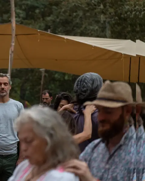 Estes momentos guiados por nosso Maninho @amore__momo foram benção após nossa cerimonia de abertura!!!