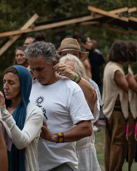 Estes momentos guiados por nosso Maninho @amore__momo foram benção após nossa cerimonia de abertura!!!