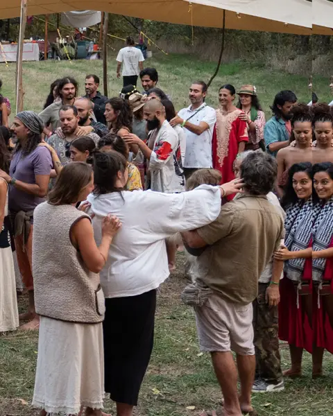 Estes momentos guiados por nosso Maninho @amore__momo foram benção após nossa cerimonia de abertura!!!