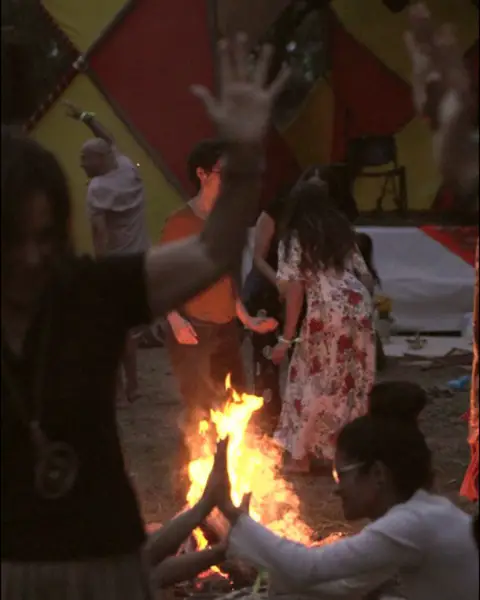 Estes momentos guiados por nosso Maninho @amore__momo foram benção após nossa cerimonia de abertura!!!